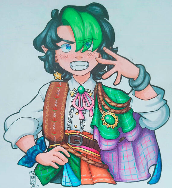 Tsutsu Traveller (VTuber) - Halfbody