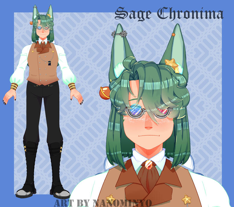 Sage (VTuber, Commission) - Model Art