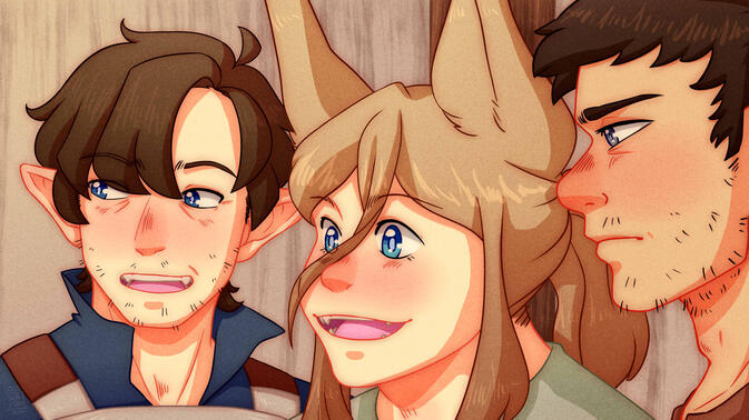 Jawad, Cass, Shabaan (TOAT) - Scene